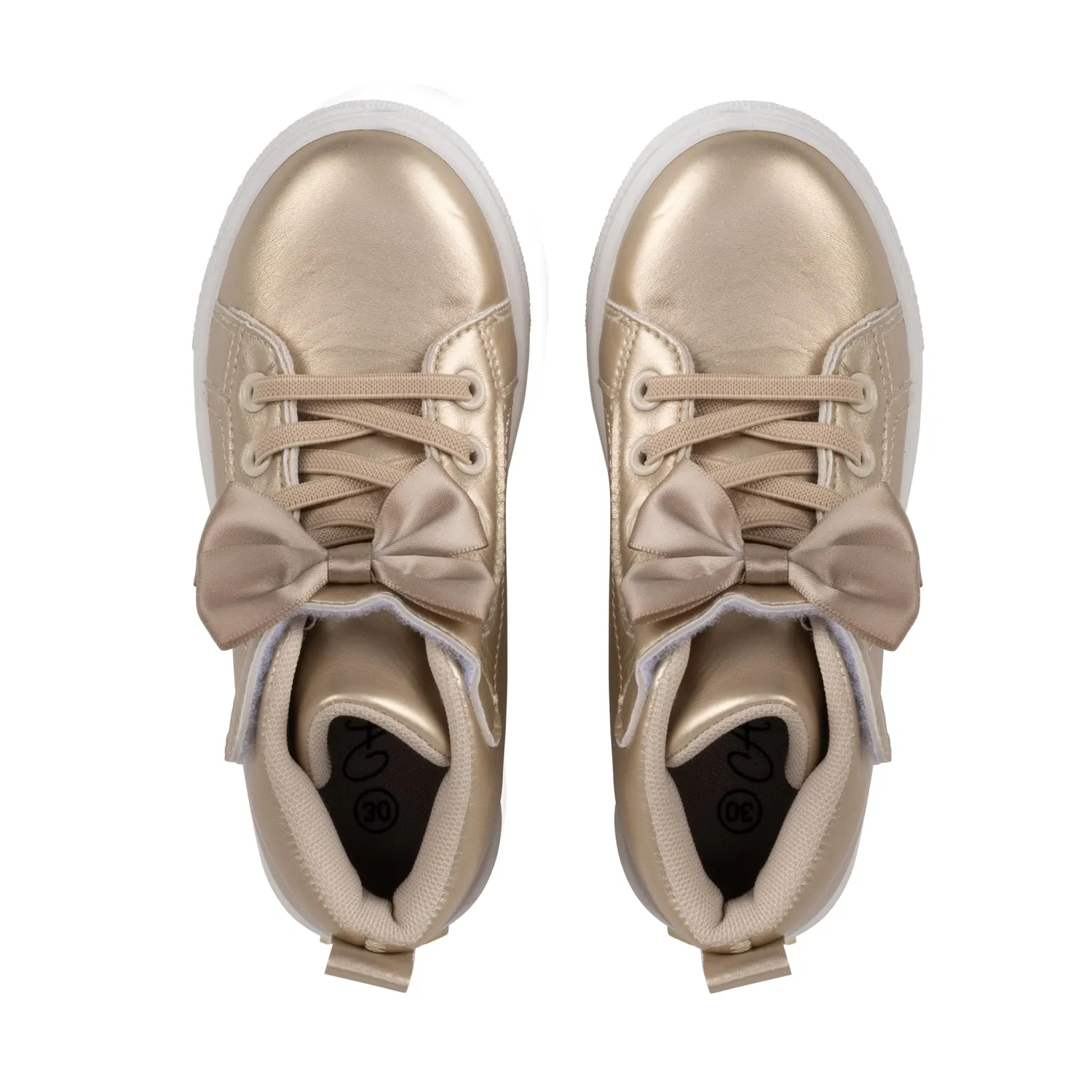 1012 Gold Bowtique Boot Adee