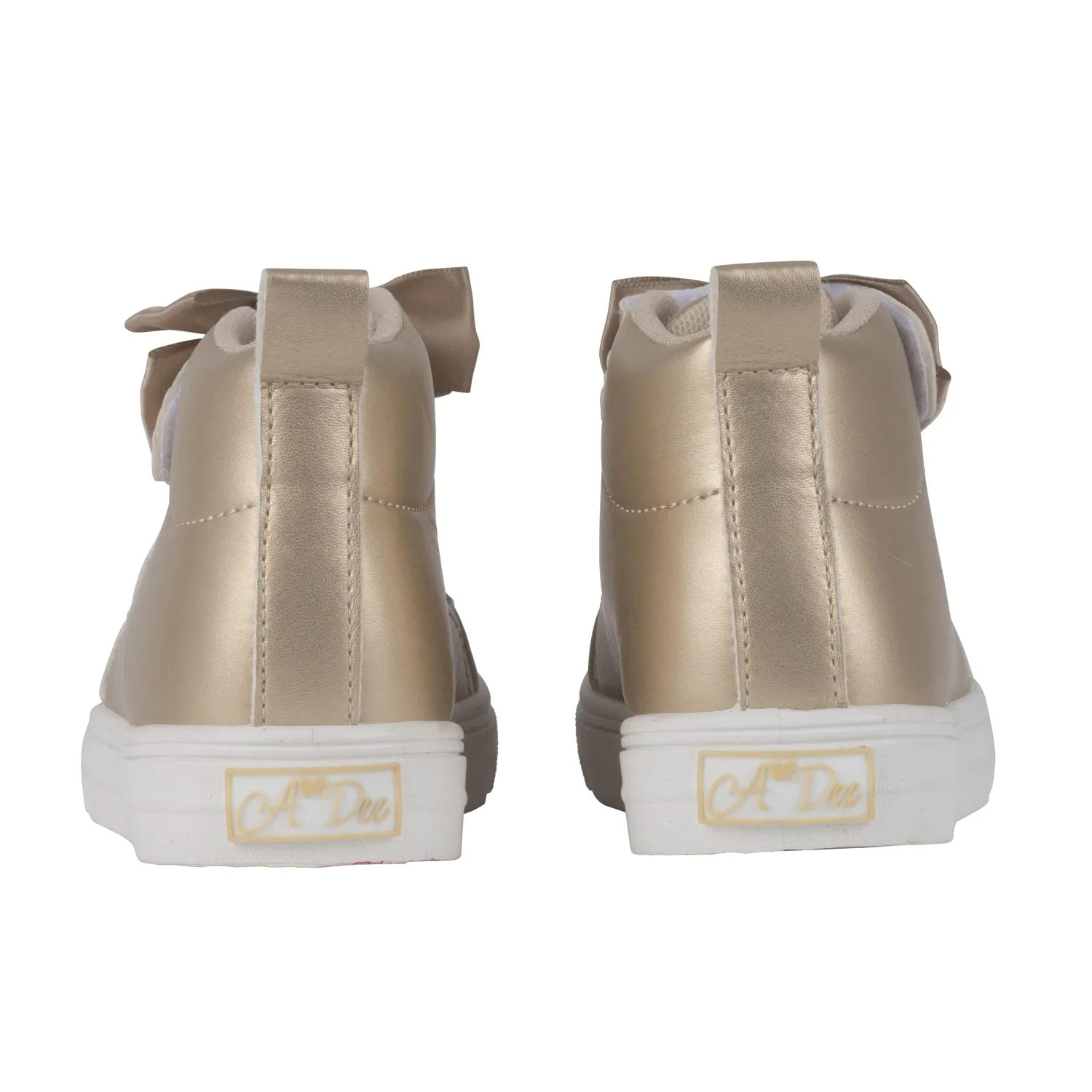 1012 Gold Bowtique Boot Adee