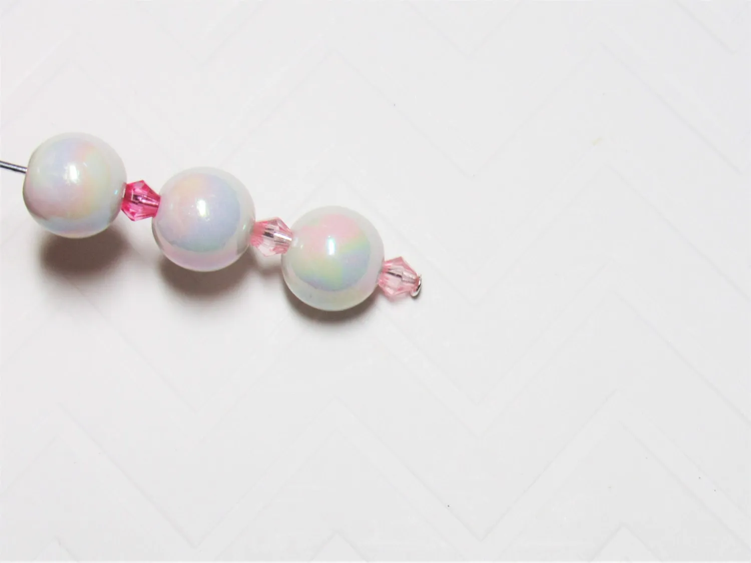 10mm White AB Bubblegum Beads, Chunky Bubblegum Beads, Gumball Beads, Acrylic Beads, Fairy Kawaii Bead Chunky Bubblegum Bead Chunky Bead