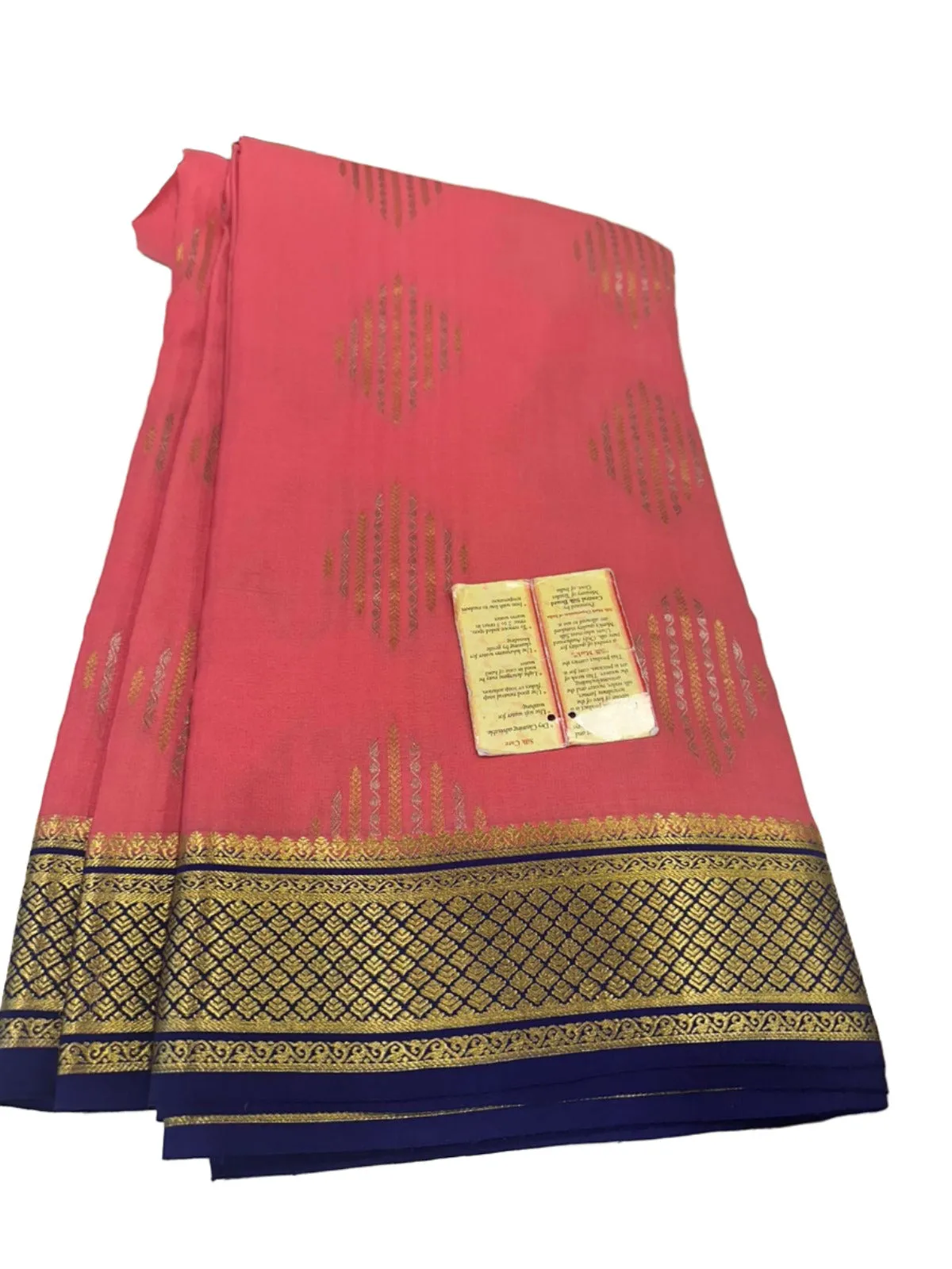 120gm Thickness Pure Mysoore Silk Saree