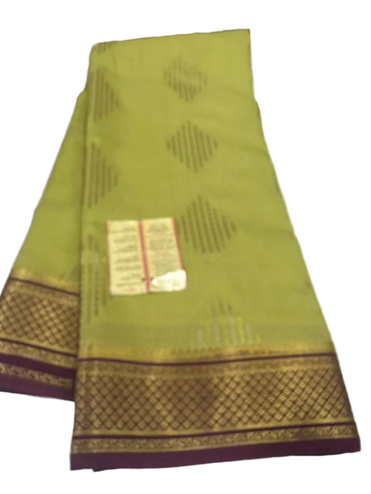 120gm Thickness Pure Mysoore Silk Saree
