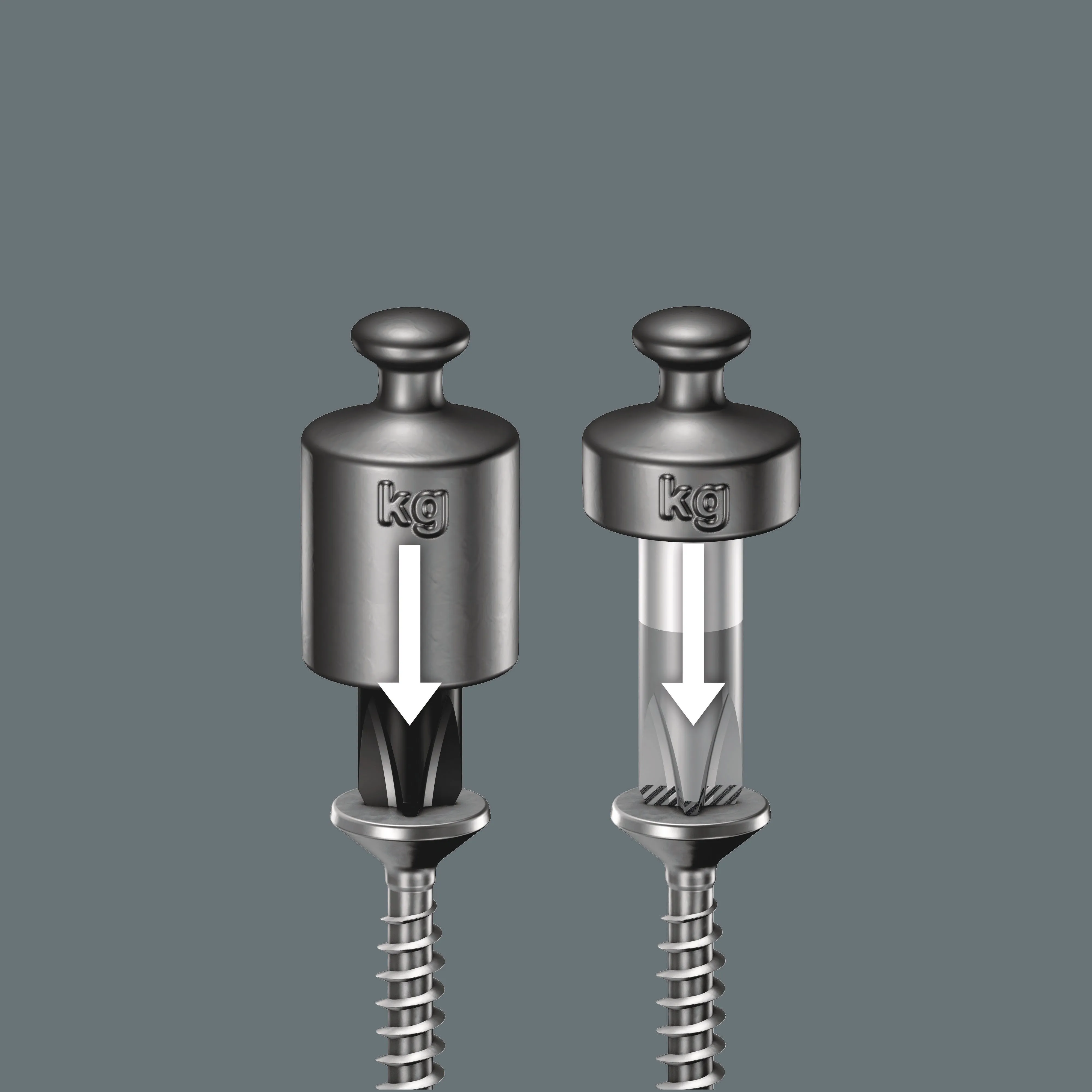 160 i/165 i/7 Rack screwdriver set Kraftform Plus Series 100, voltage tester and rack