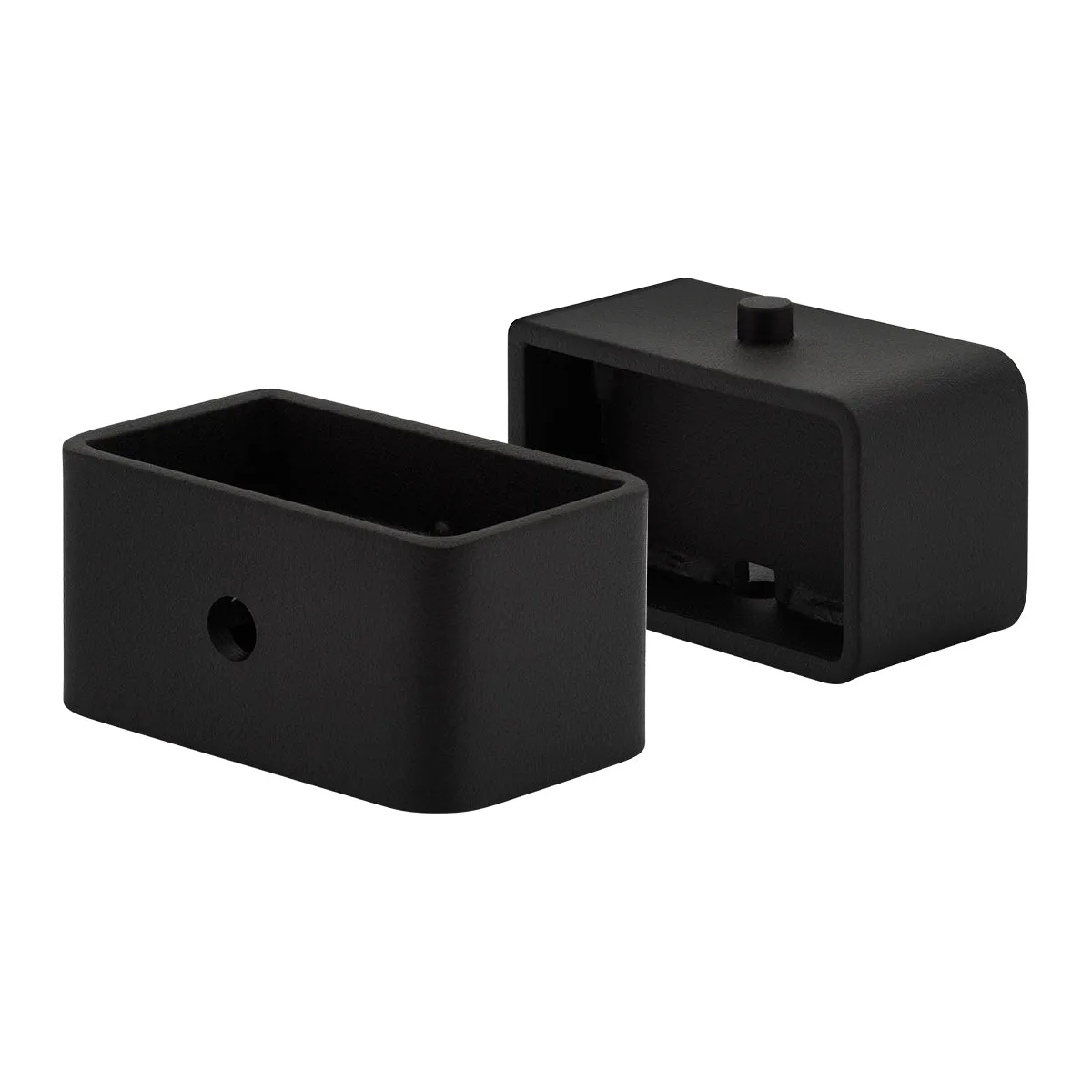 2019-2023 Chevrolet Silverado 3500HD Rear Suspension Lift Blocks with Premium Forged Flat Top U-Bolts 2WD 4WD