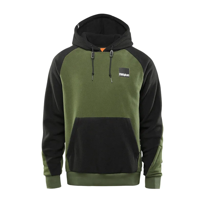 32 (ThirtyTwo) - Rest Stop Hoodie - Black/Olive NEW FOR 2025 SALE