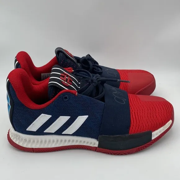 ADIDAS Harden Vol. 3 'Rockets 90s Jersey Shark #13 Kids Sneakers Size 5