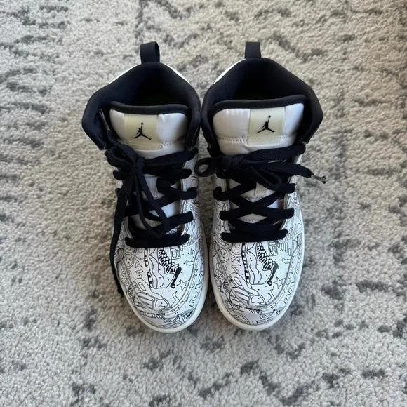 Air Jordan 1 Mid SE DIY “Color How You Want Em!” Sneakers 2Y