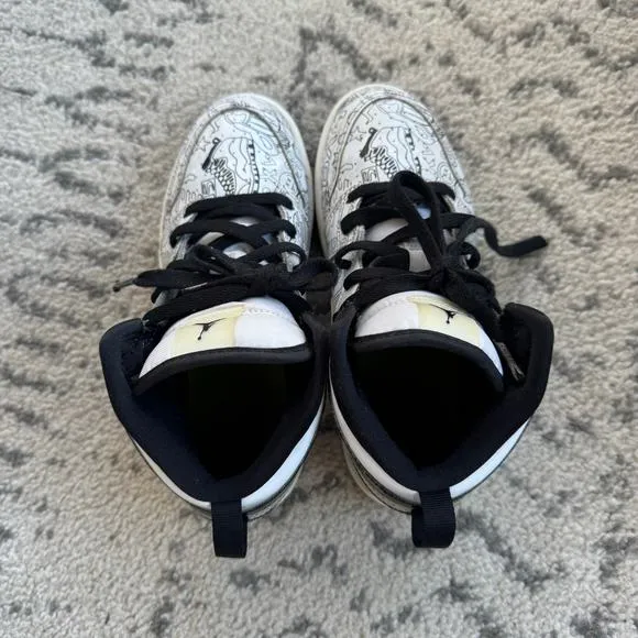 Air Jordan 1 Mid SE DIY “Color How You Want Em!” Sneakers 2Y