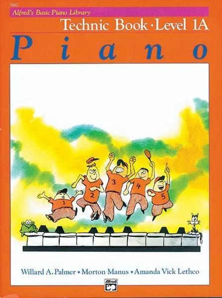 Alfred's Basic Piano Library: Technic Book 1A