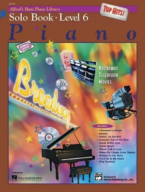 Alfred's Basic Piano Library: Top Hits! Solo Book 6