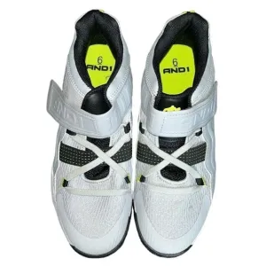 And1 Boys Gray Hightop Sneakers(Size 6)