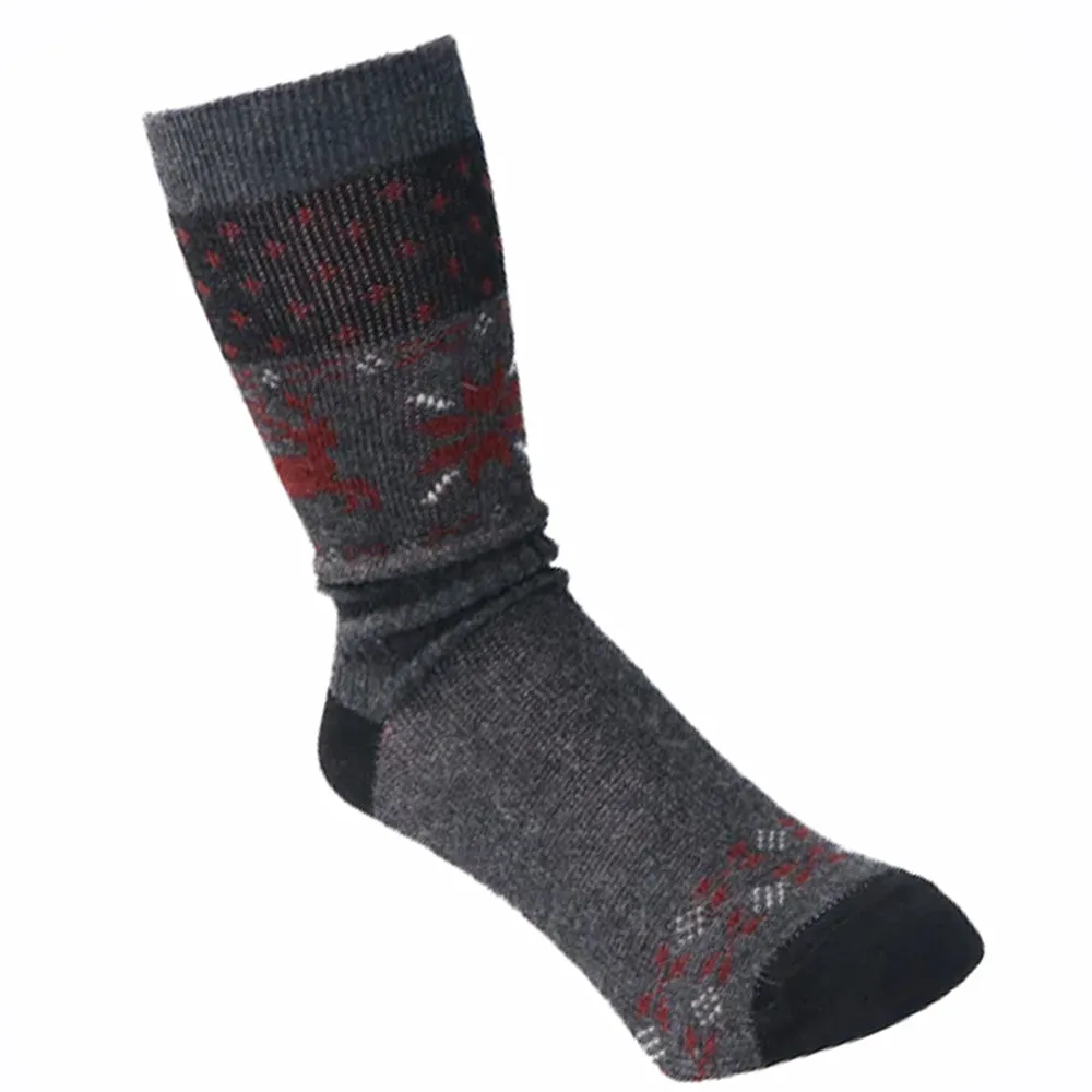 Anonymous Ism Holiday Deer Socks Charcoal