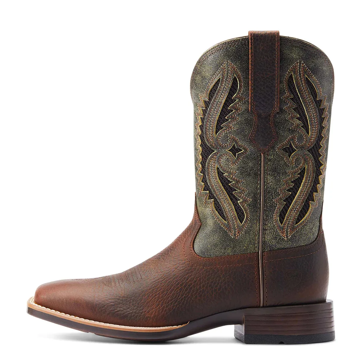 Ariat Rowder Venttek 360 Mens Boots Rowdy Rust & Green