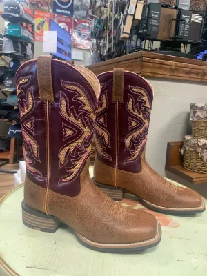 ARIAT WOMEN'S SAN ANGELO VENTTEK 360 PERFORMANCE WESTERN BOOTS - BROAD SQUARE TOE