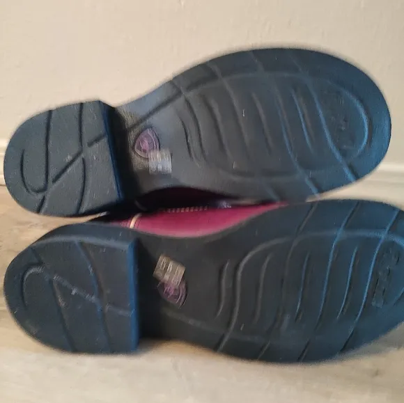 Ariat Women's Western Purple Black Boots Size 7