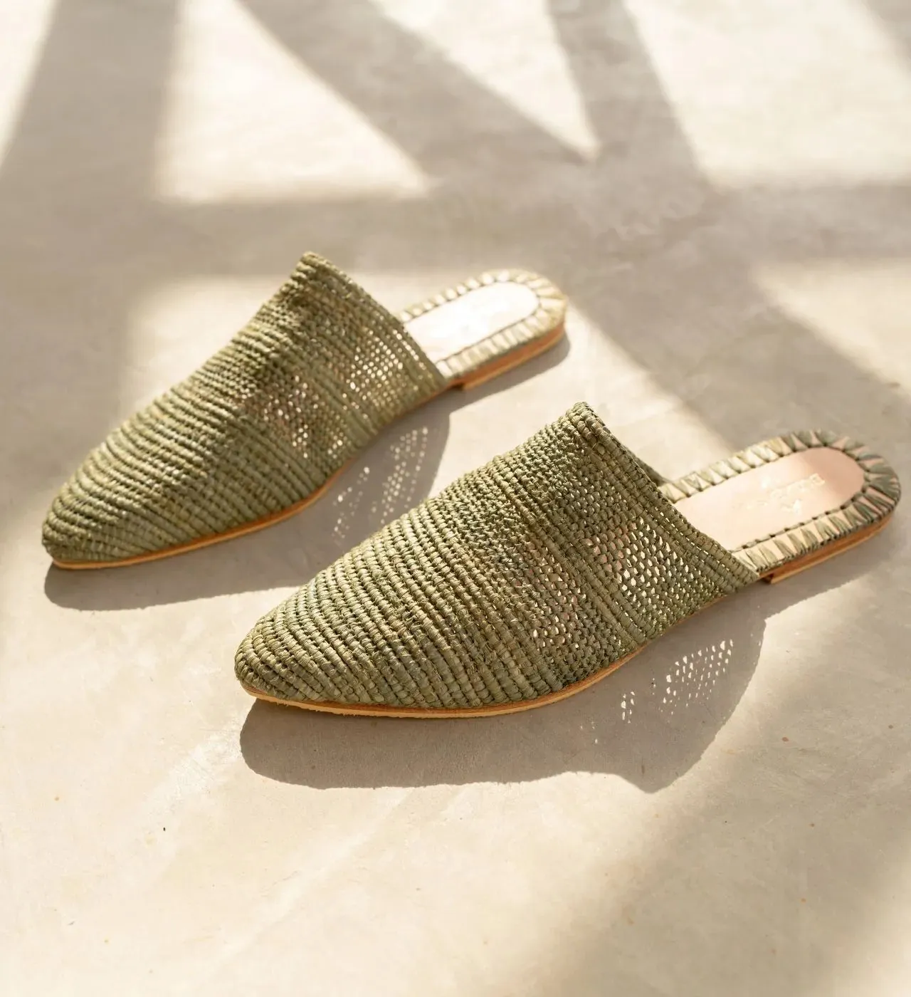 Babouche Tayri  Green