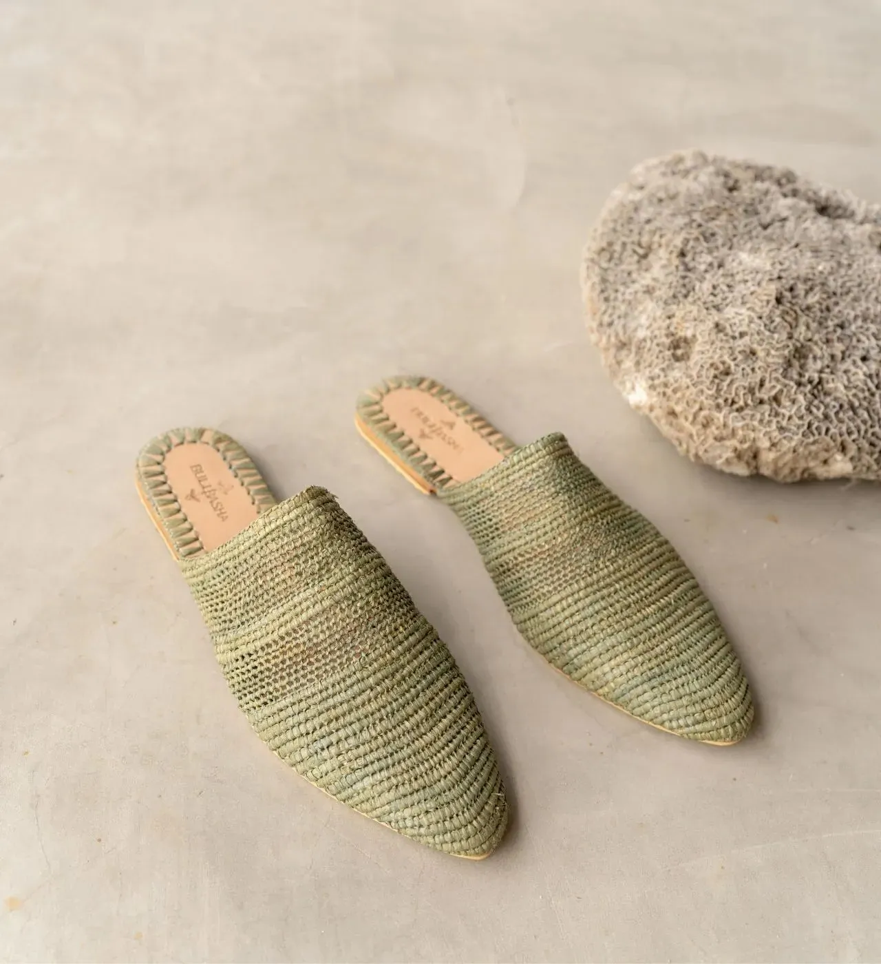 Babouche Tayri  Green