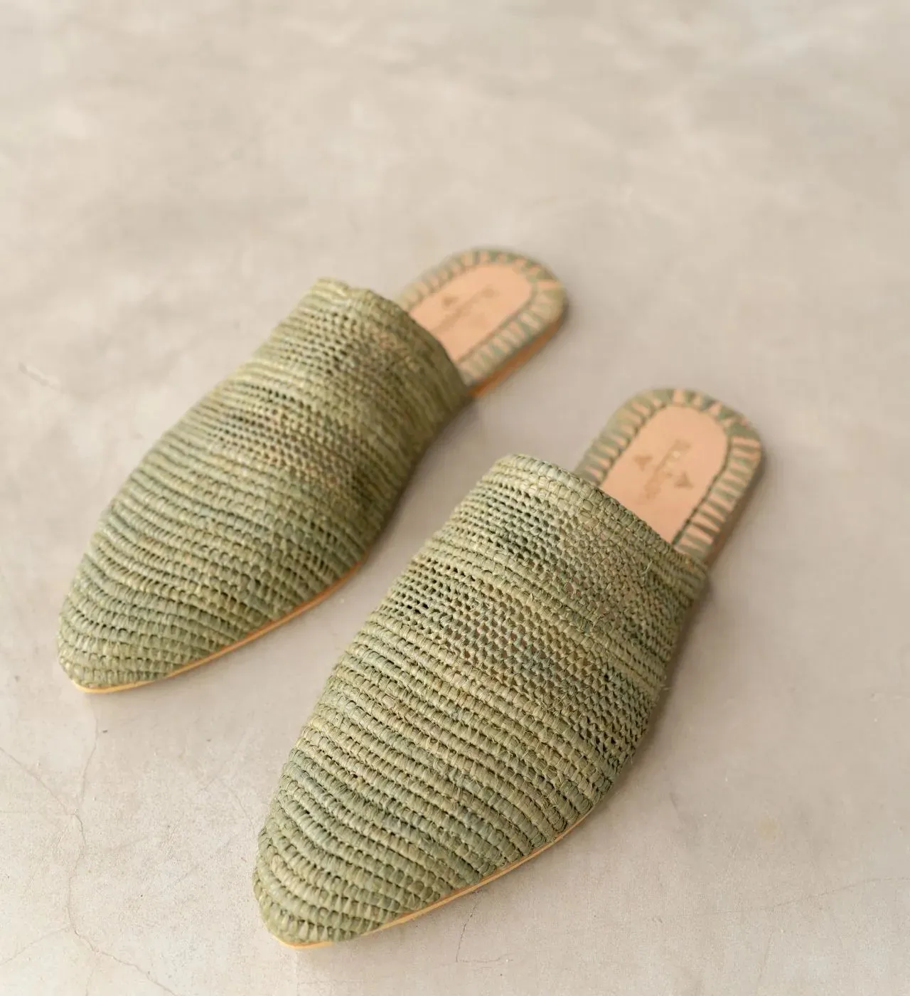 Babouche Tayri  Green