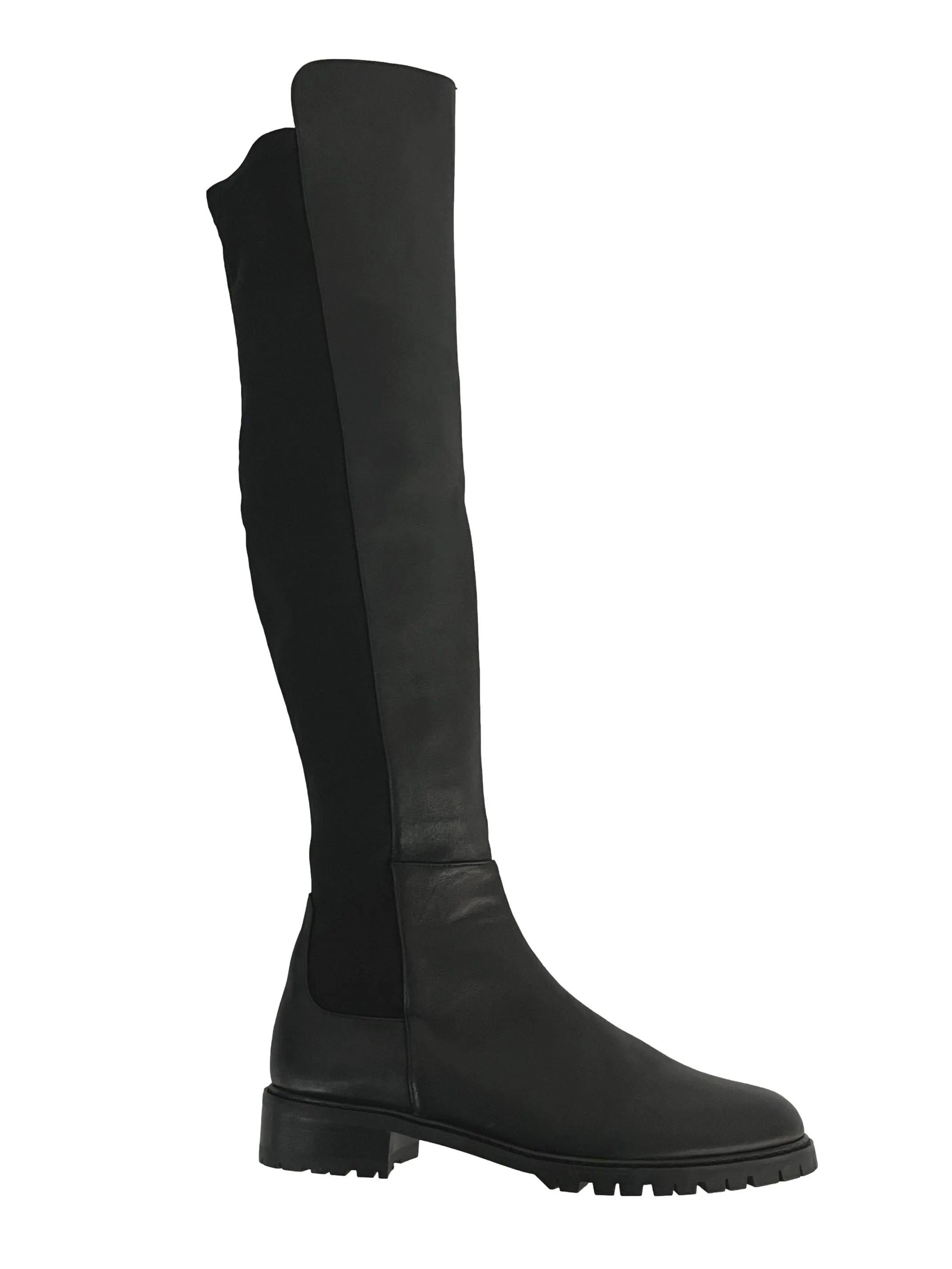 Black High Cut Boots