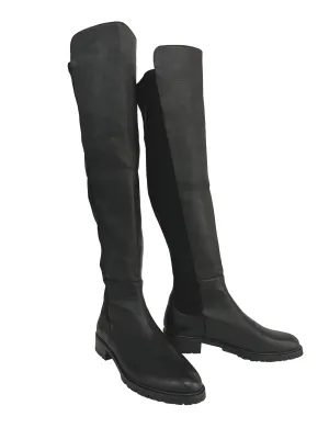 Black High Cut Boots