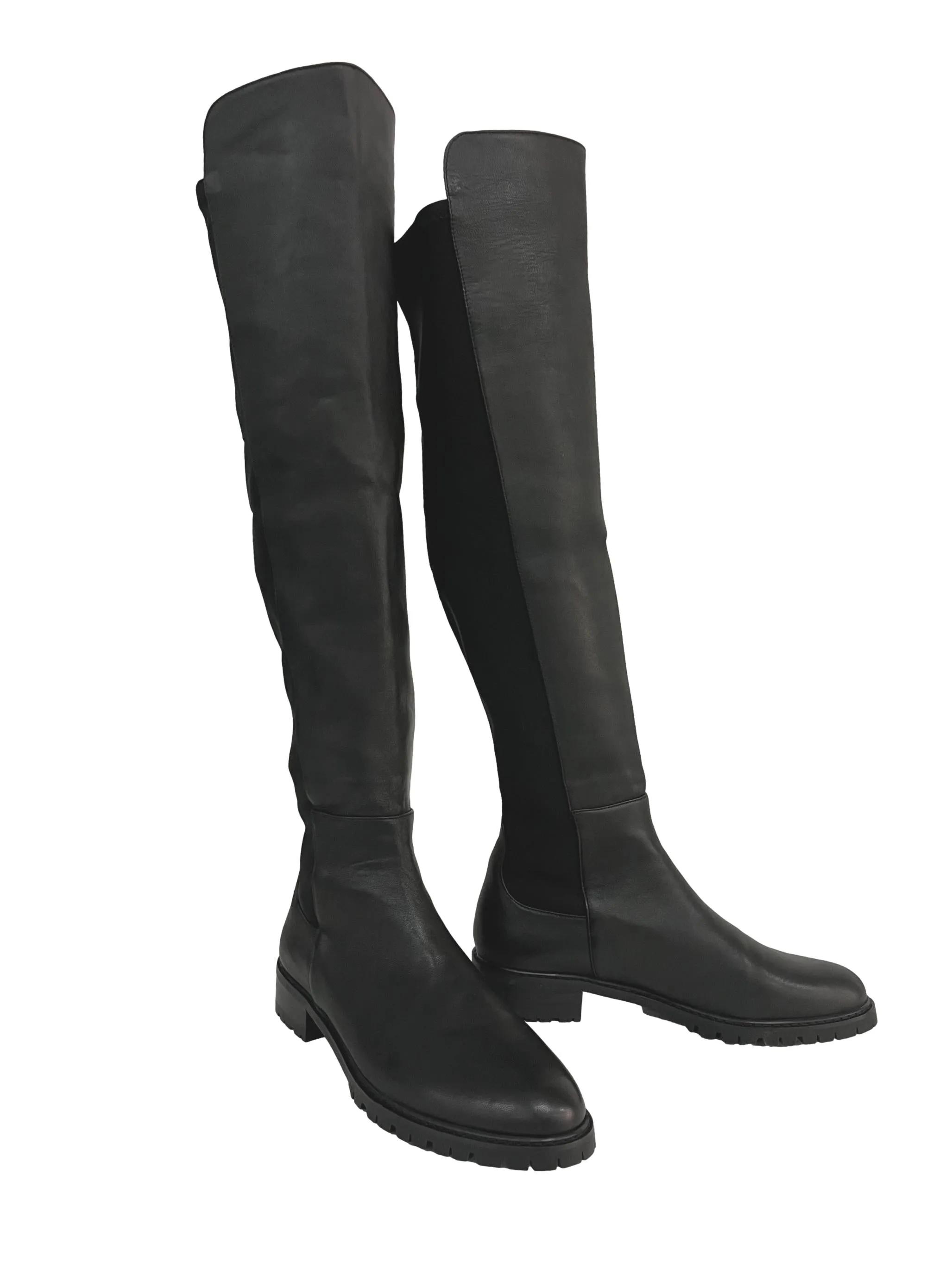 Black High Cut Boots