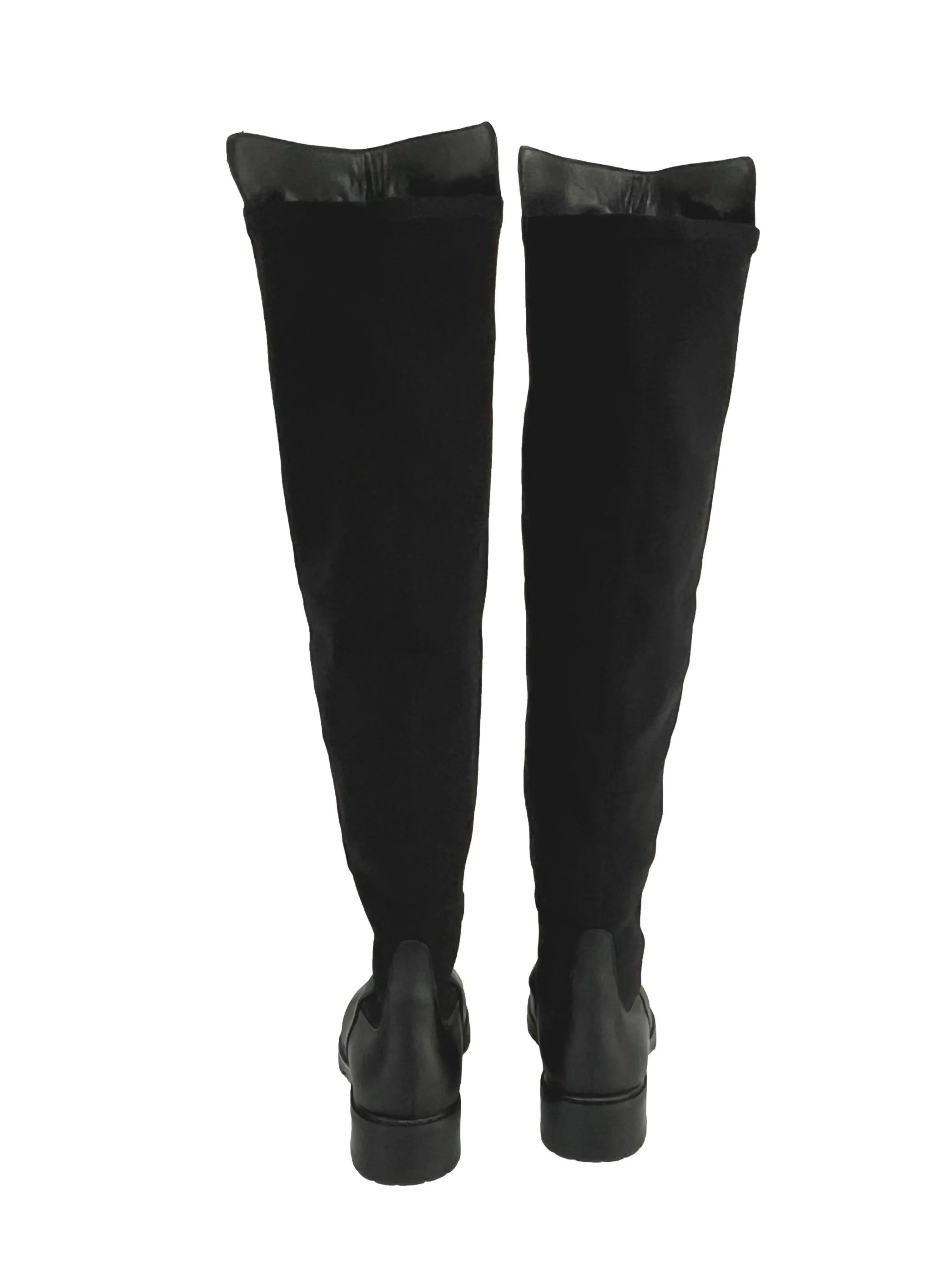Black High Cut Boots