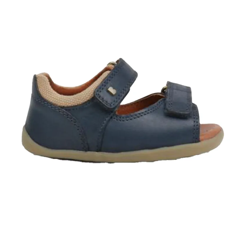 Bobux SU Navy Driftwood Open Toe sandal