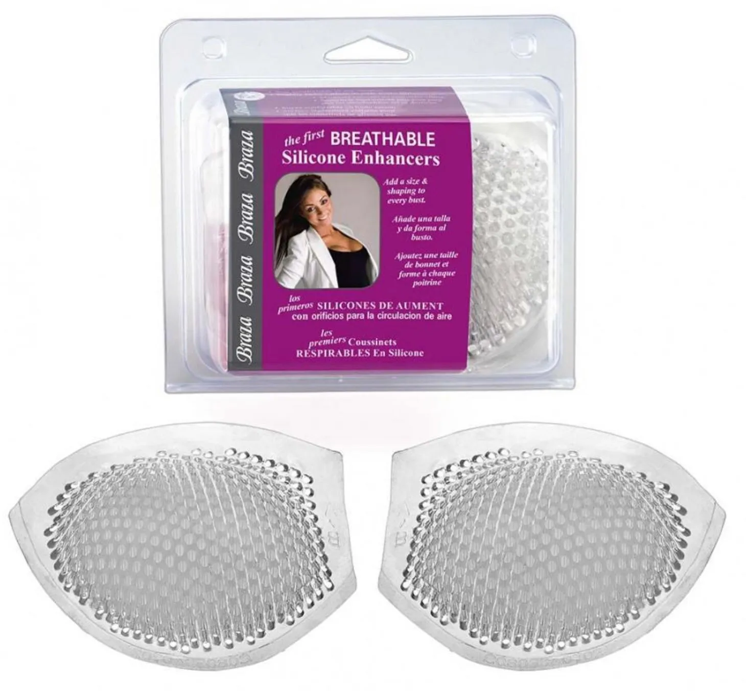 Breathable Silicone Clear Enhancers Pad 7101