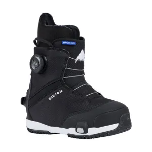 Burton Kids' Grom Step On Boot Black 2026