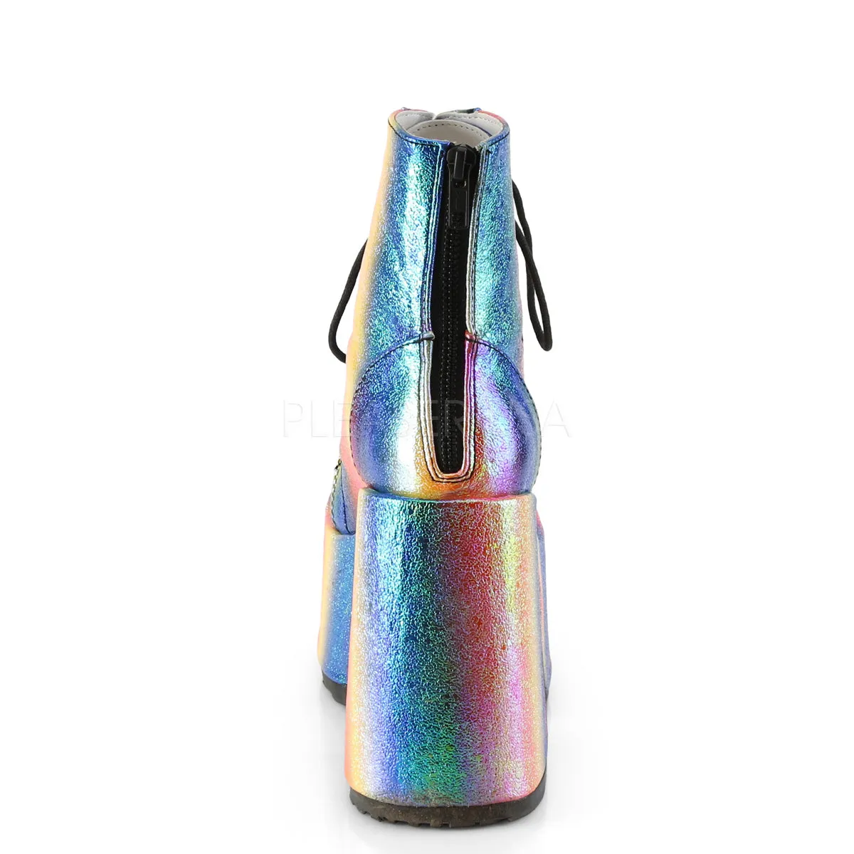CAMEL-203  Rainbow Iridescent Vegan Leather