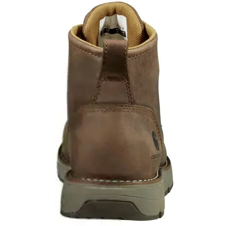 Carhartt Men's Millbrook Steel Toe WP Wedge Work Boot -Brown- FM5204-M