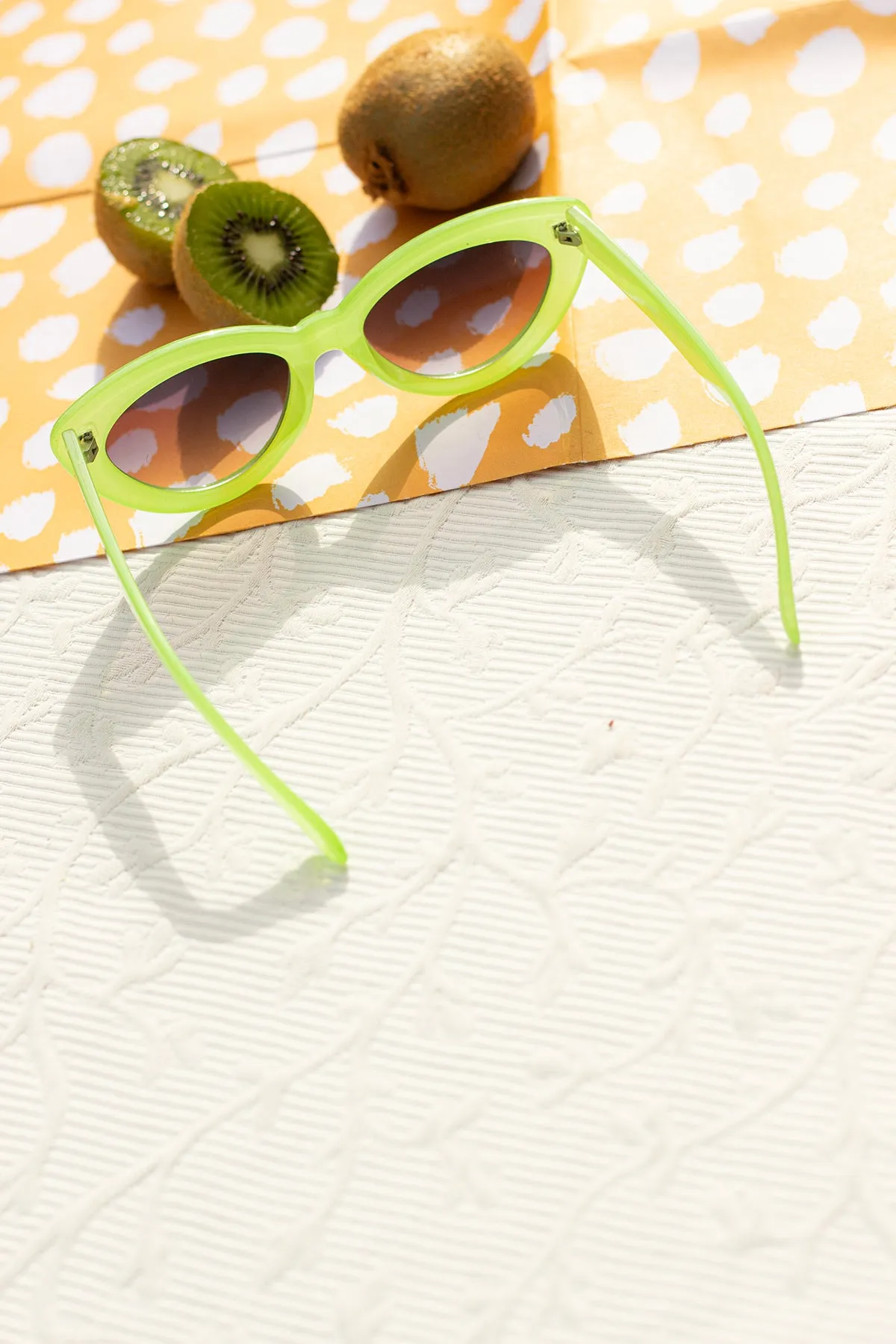 Chunky Mini Cat Eye Sunglasses
