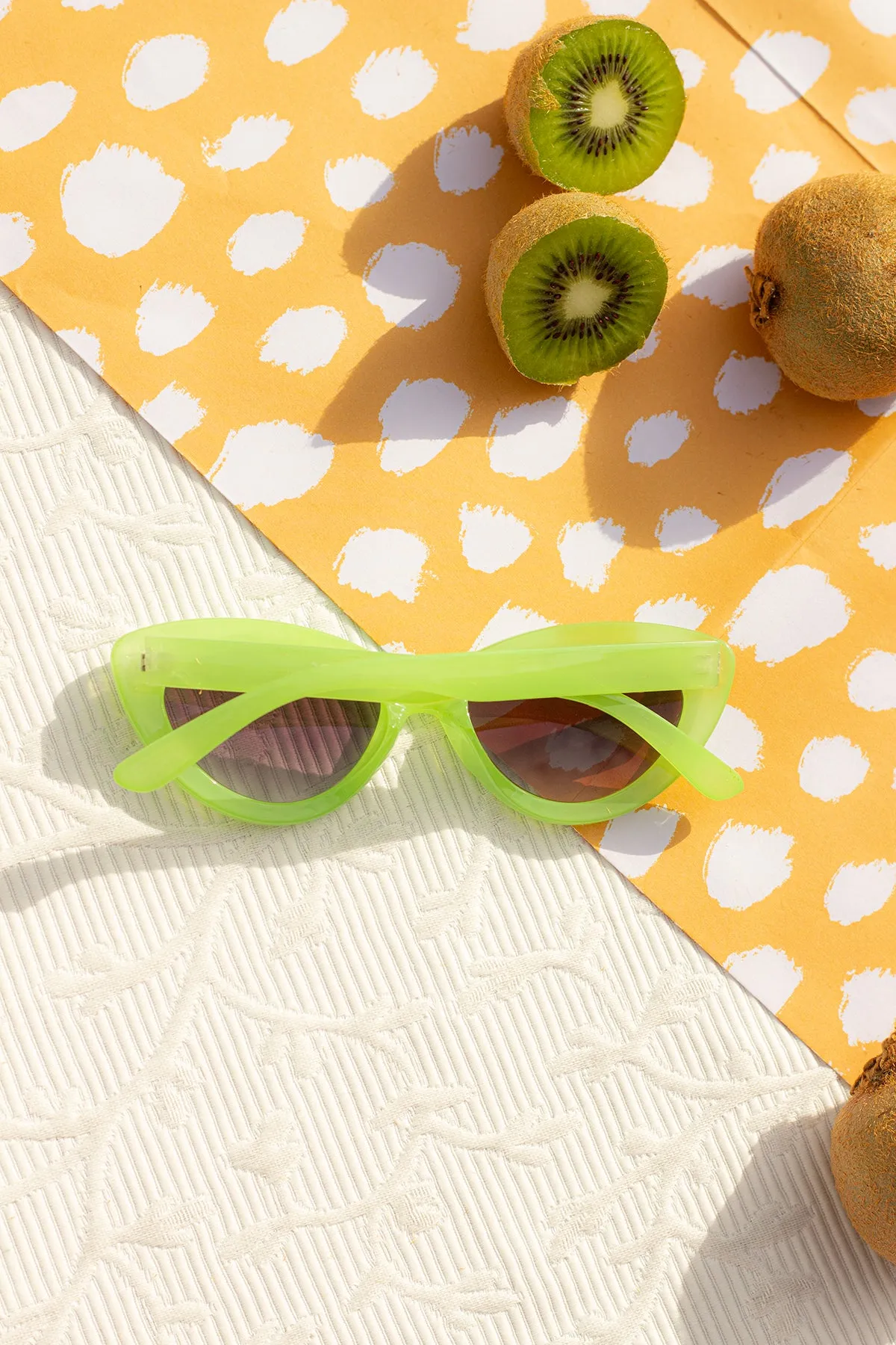 Chunky Mini Cat Eye Sunglasses