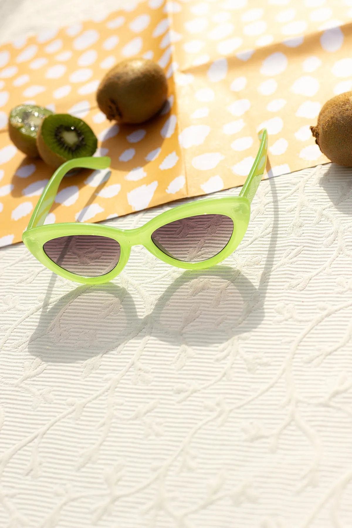 Chunky Mini Cat Eye Sunglasses