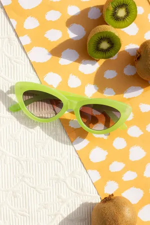 Chunky Mini Cat Eye Sunglasses