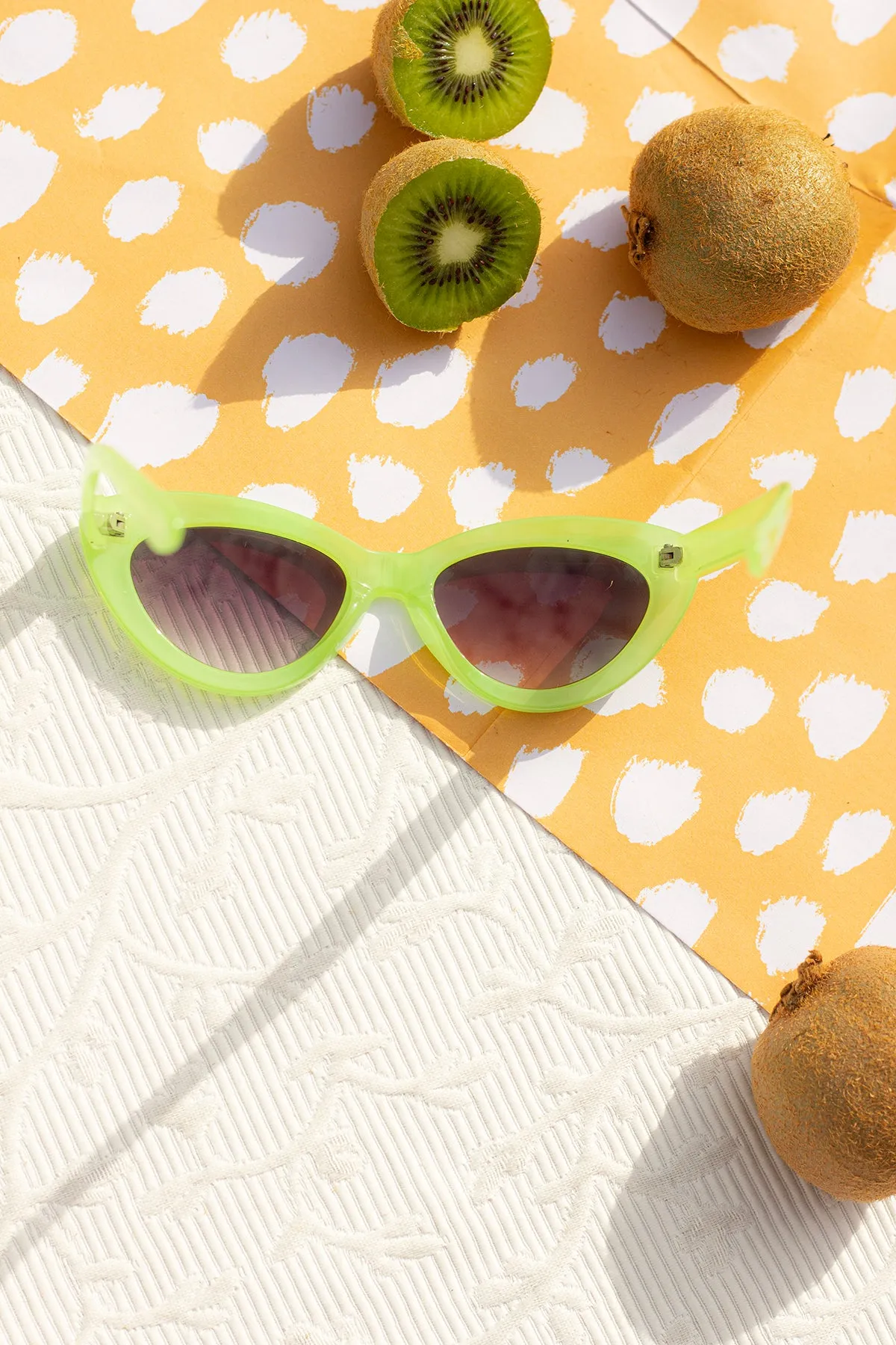 Chunky Mini Cat Eye Sunglasses