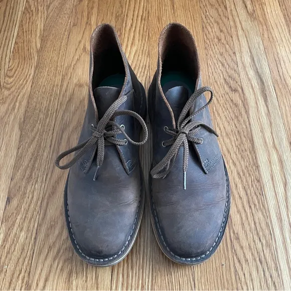 Clarks brown bushacre 3 boots size 8