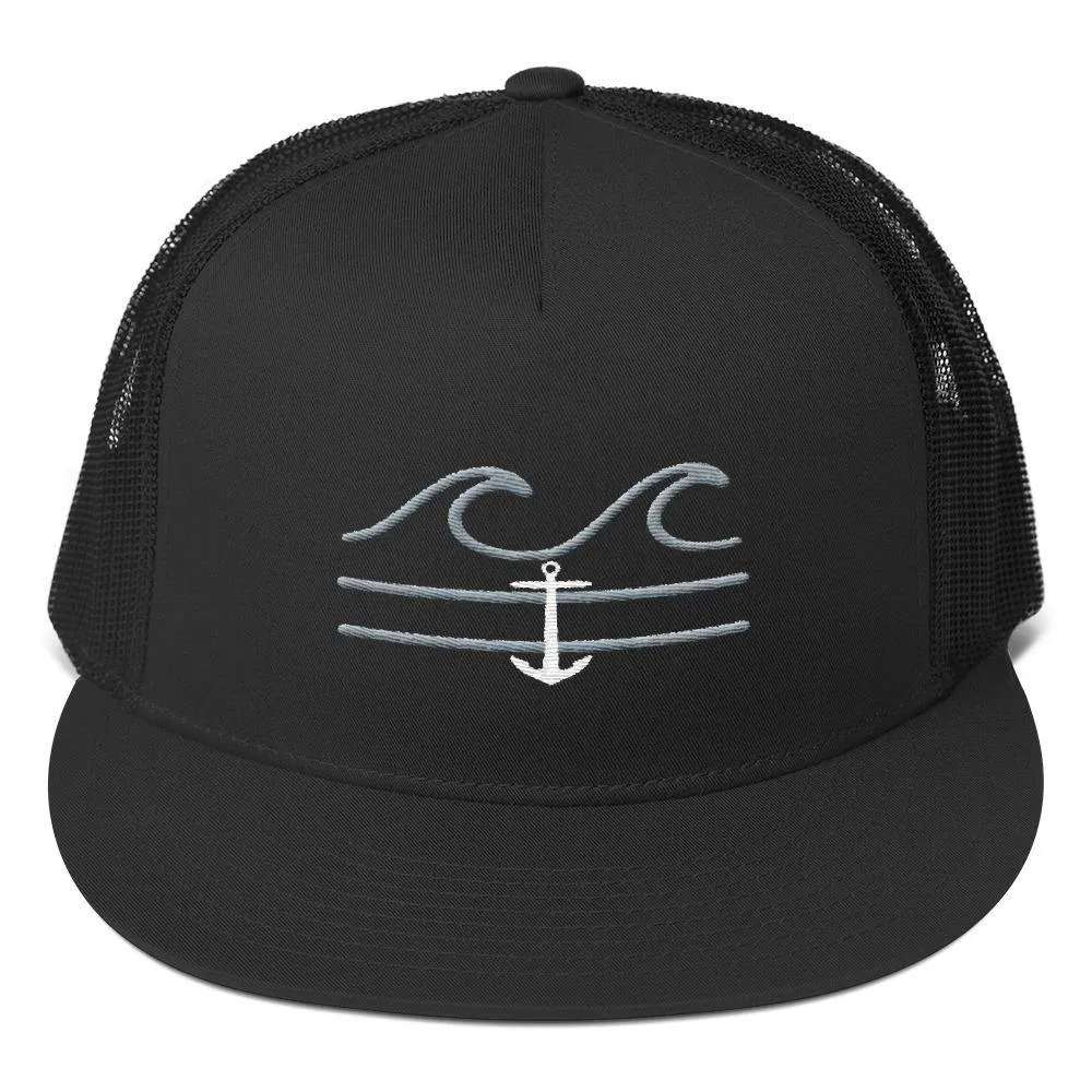 Coastal Crue Flat Bill Trucker