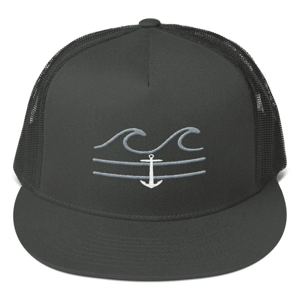Coastal Crue Flat Bill Trucker