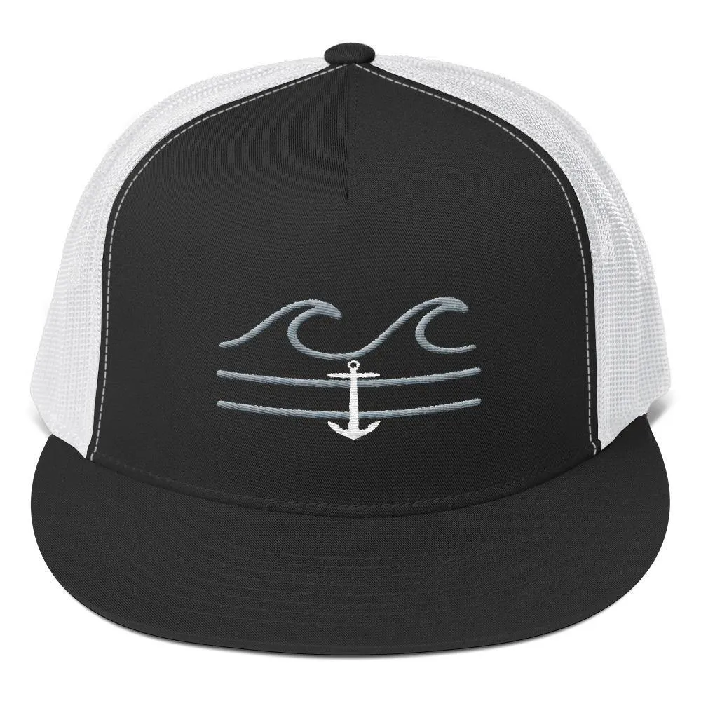 Coastal Crue Flat Bill Trucker