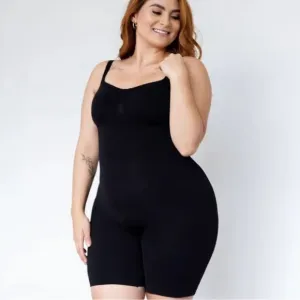 colombiana Comfortable Black Women's Bodysuit shapewear