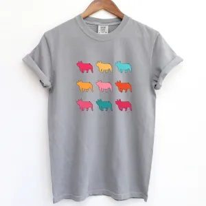 Colorful Pig ComfortWash/ComfortColor T-Shirt (S-4XL) - Multiple Colors!