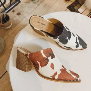 Cowhide Mules
