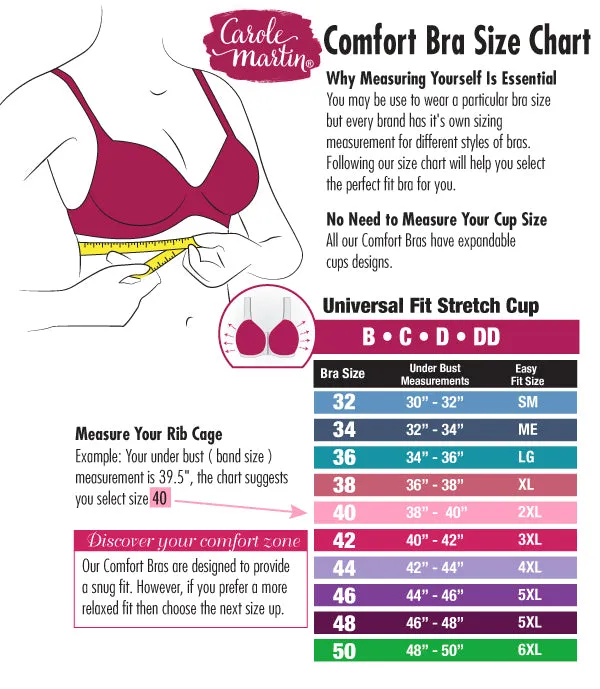 Crossover Slip-On Comfort Bra