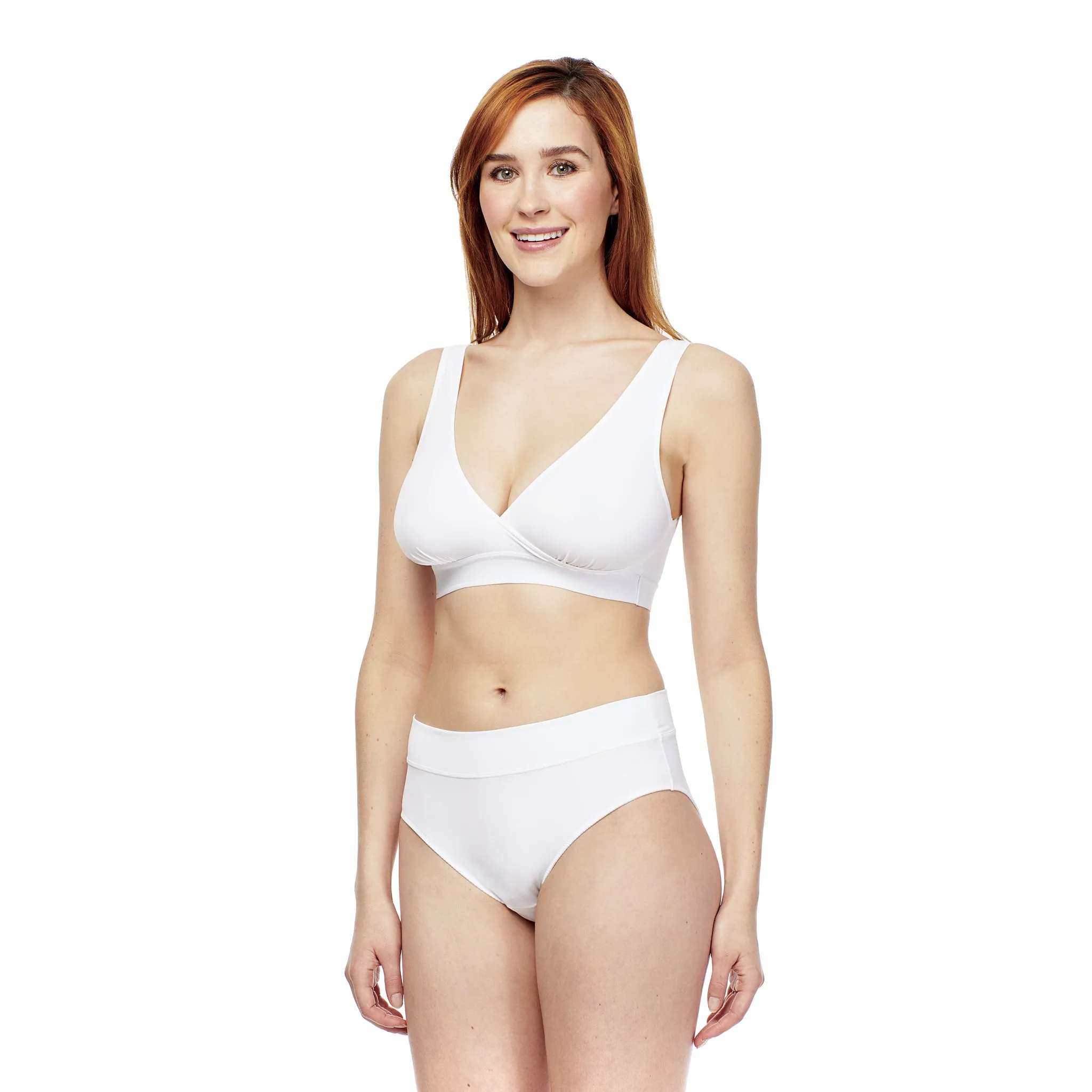 Crossover Slip-On Comfort Bra