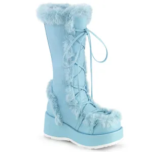 CUBBY-311  Baby Blue Vegan Leather