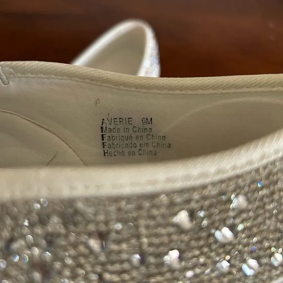 David’s Bridal Wedding Rhinestone Sneakers
