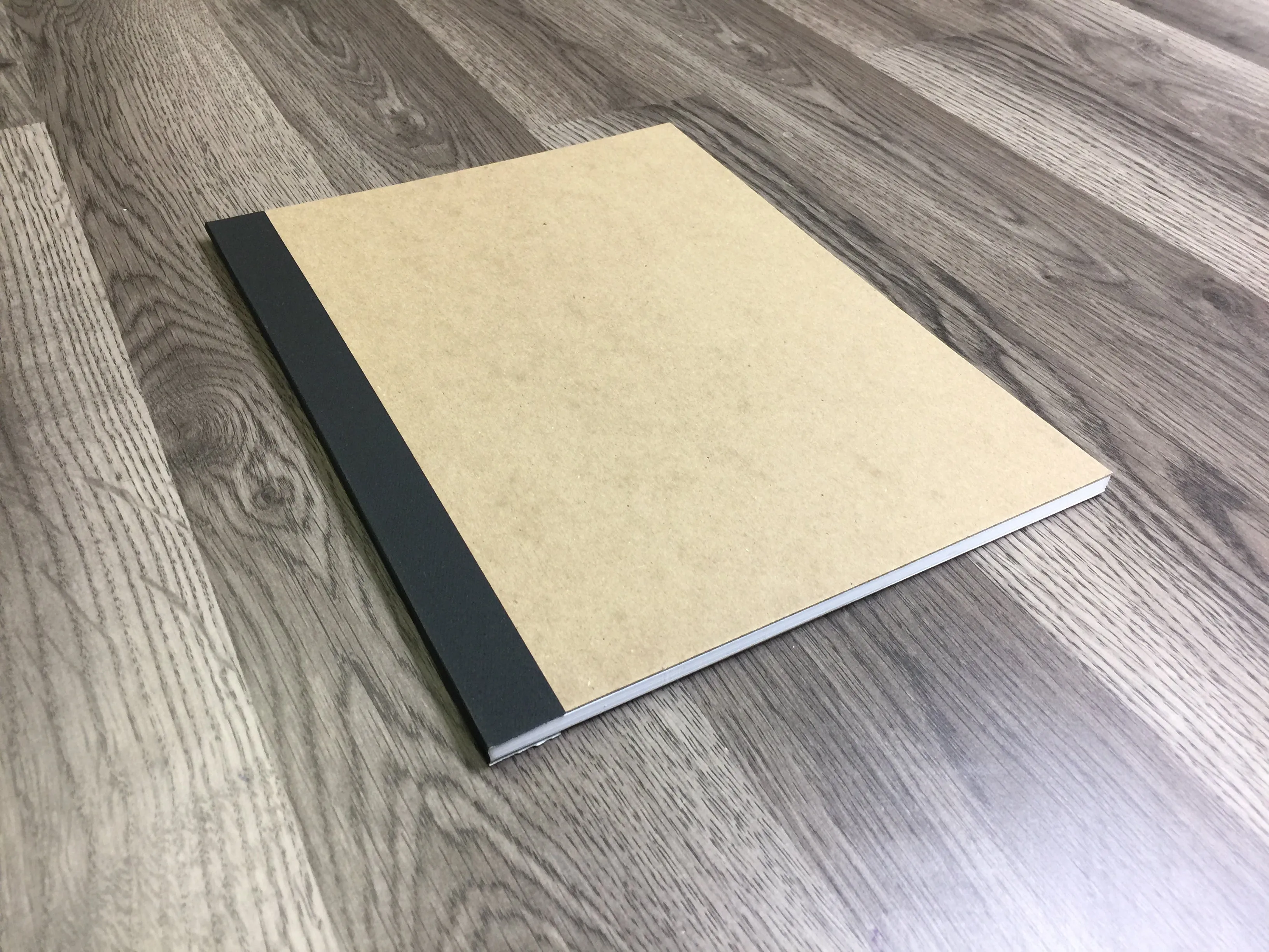 Design Ideation LAY FLAT sketchbook. Removable sheet, journal style SIMPLE SKETCH book. Multi-media. (8.5" x 11")LF-50100-LS