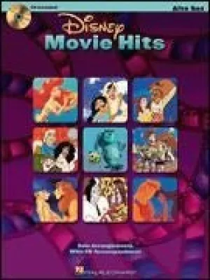 Disney Movie Hits Alto Sax (Book & CD)