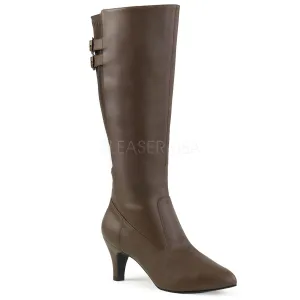DIVINE-2018  Brown Faux Leather