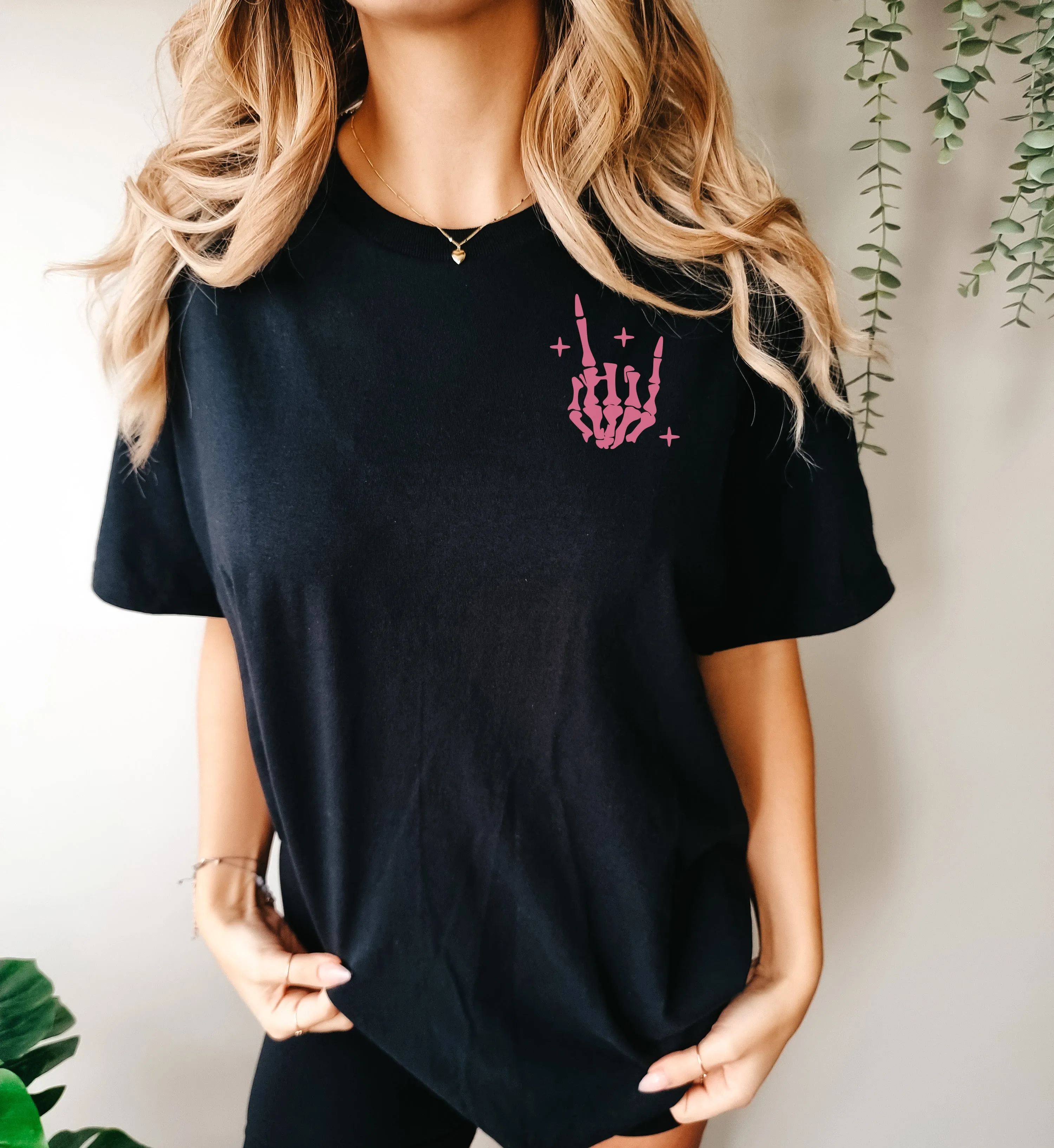 Don't Talk to Me When I'm Overstimulated - Comfort Colors Adult Tee | Pink ink